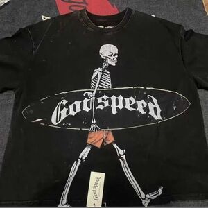 Godspeed Black Skeleton Graphic Tee